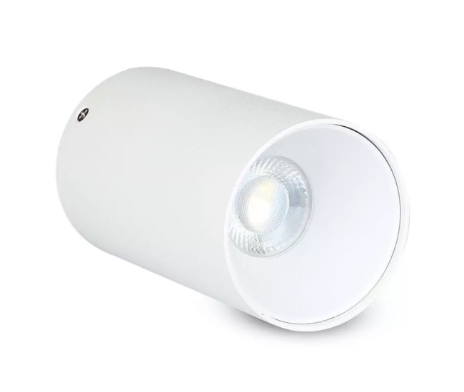 Corp iluminat rotund cu soclu gu10 - alb Corp iluminat rotund cu soclu gu10 - alb