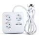 Prelungitor cubic 3x1.5mm 1.4m 4 cai 16a + 2 usb 2.1a Prelungitor cubic 3x1.5mm 1.4m 4 cai 16a + 2 usb 2.1a