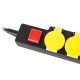 Prelungitor de exterior 5 cai 3m(3g1.5mm2) ip44
