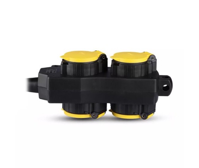 Prelungitor de exterior 4 cai 3m(3g1.5mm2) ip44