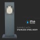 Stalp exterior cu priza 2 cai  ip44