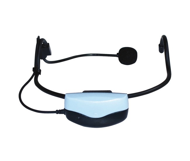 Microfon profesional wireless tip casca uhf 647.7mhz bst