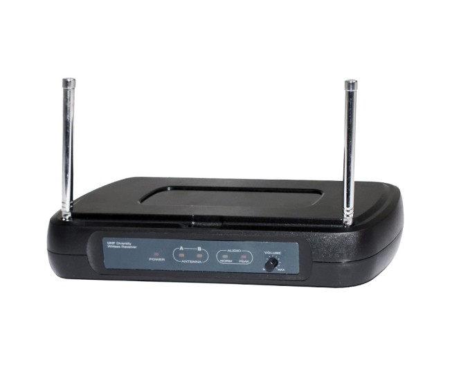 Microfon profesional wireless tip casca uhf 647.7mhz bst