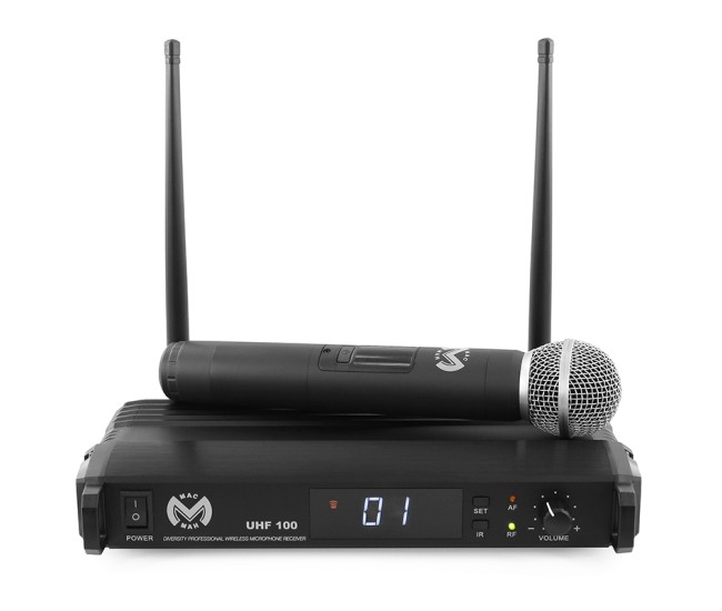 Statie 1 microfon uhf de mana wireless 660.69mhz Statie 1 microfon uhf de mana wireless 660.69mhz