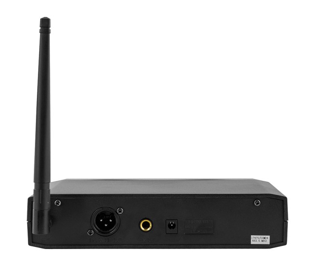 Statie 1 microfon uhf de mana wireless 663.5mhz