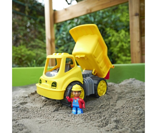 Camion basculant Big Power Worker cu figurina Camion basculant Big Power Worker cu figurina