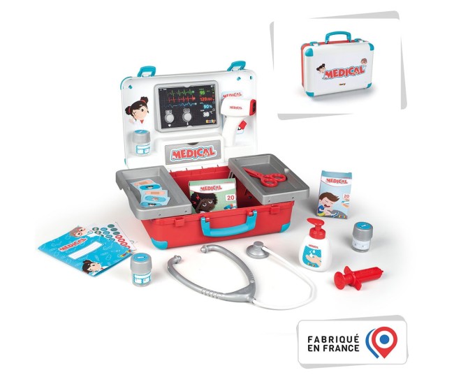 Jucarie Smoby Trusa doctor Medical Case Jucarie Smoby Trusa doctor Medical Case