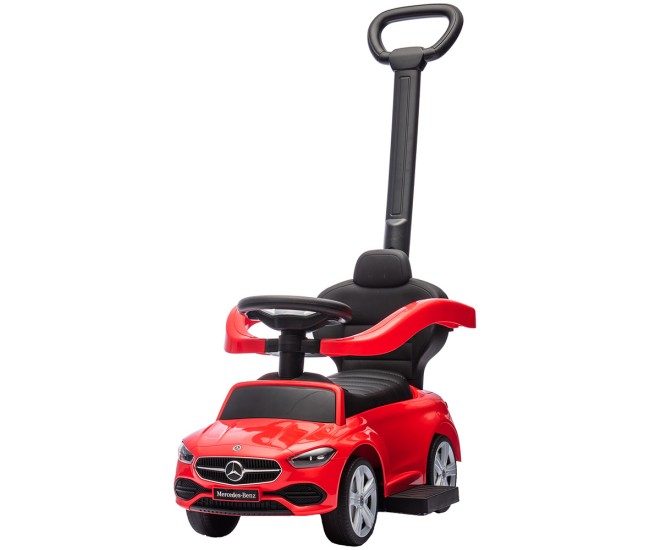 Masinuta de impins Chipolino Mercedes Benz C-Class cu maner red