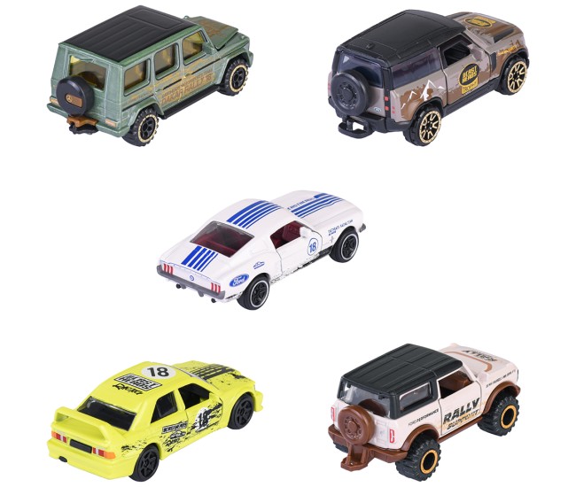 Set Majorette CastHeads cu 5 masinute Set Majorette CastHeads cu 5 masinute