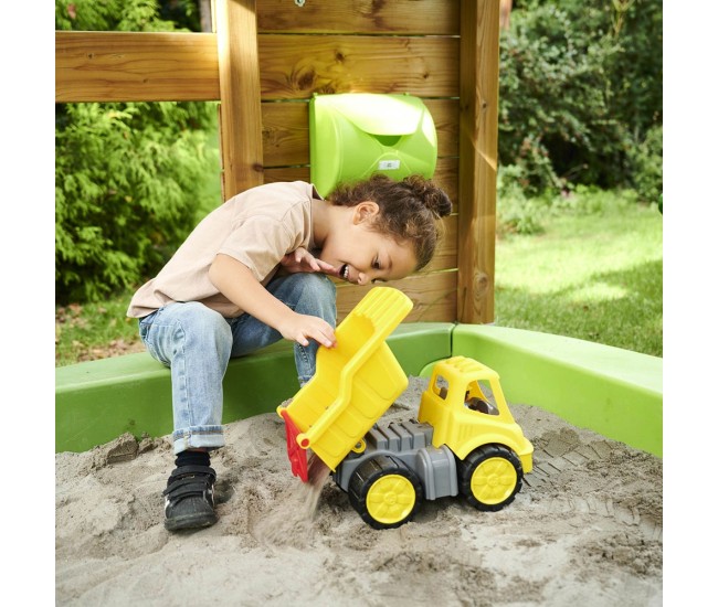 Camion basculant Big Power Worker cu figurina Camion basculant Big Power Worker cu figurina