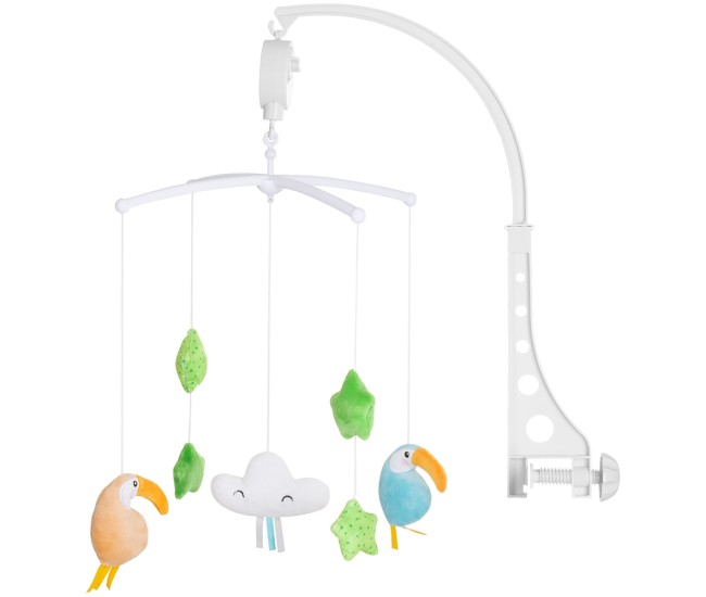 Carusel muzical pentru patut Chipolino Parrots