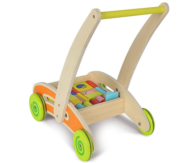 Carucior Eichhorn Activity Walker cu 35 cuburi Carucior Eichhorn Activity Walker cu 35 cuburi