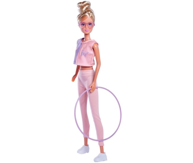 Papusa Simba Steffi Love Hula Hoop 29 cm cu accesorii Papusa Simba Steffi Love Hula Hoop 29 cm cu accesorii
