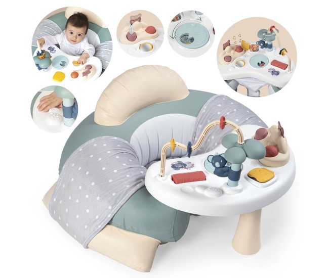 Centru de activitati Smoby Cotoons Cosy verde