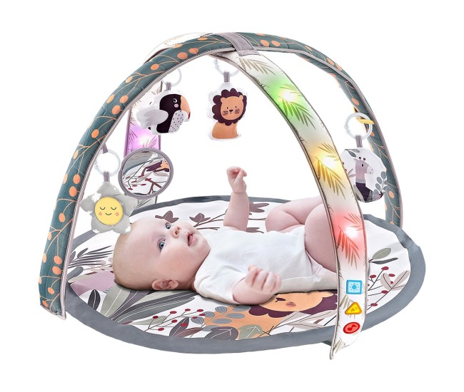 Covoras de joaca cu lumini si melodii Chipolino Lion