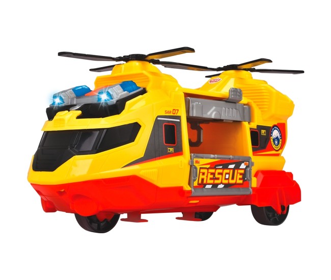 Elicopter Dickie Toys Helicopter 30 cm cu lumini si sunete Elicopter Dickie Toys Helicopter 30 cm cu lumini si sunete