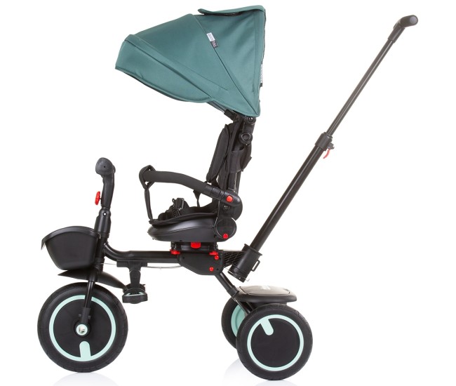 Tricicleta pliabila Chipolino Quick Fold cu sezut reversibil aloe