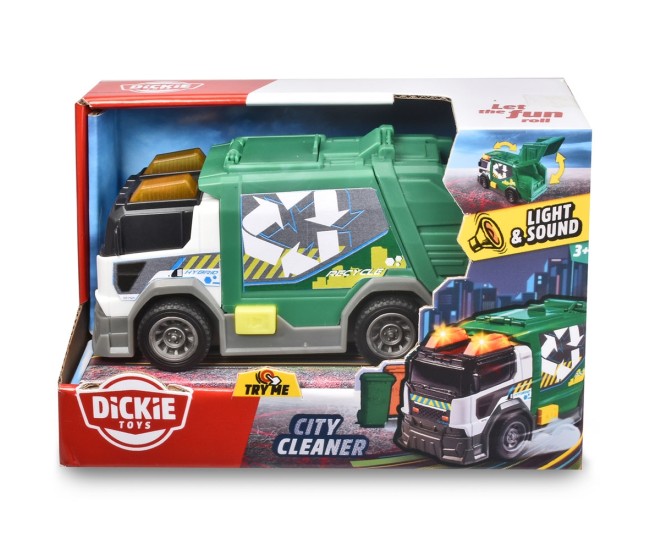 Masina de gunoi Dickie Toys City Cleaner