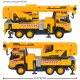 Camion cu macara Majorette Volvo Truck Crane cu lumini si sunete Camion cu macara Majorette Volvo Truck Crane cu lumini si sunete