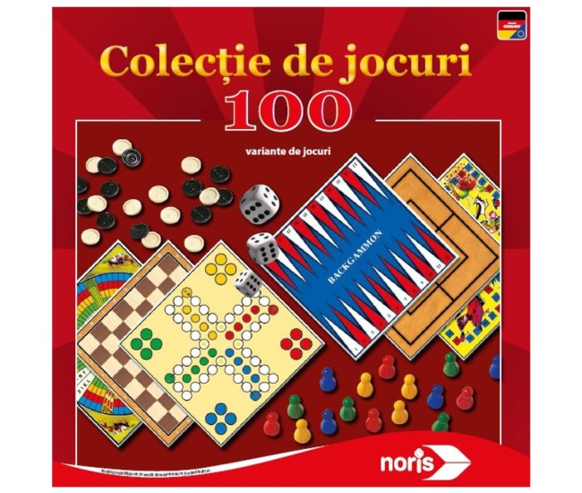 Set jocuri Noris Colectie cu 100 de jocuri Set jocuri Noris Colectie cu 100 de jocuri