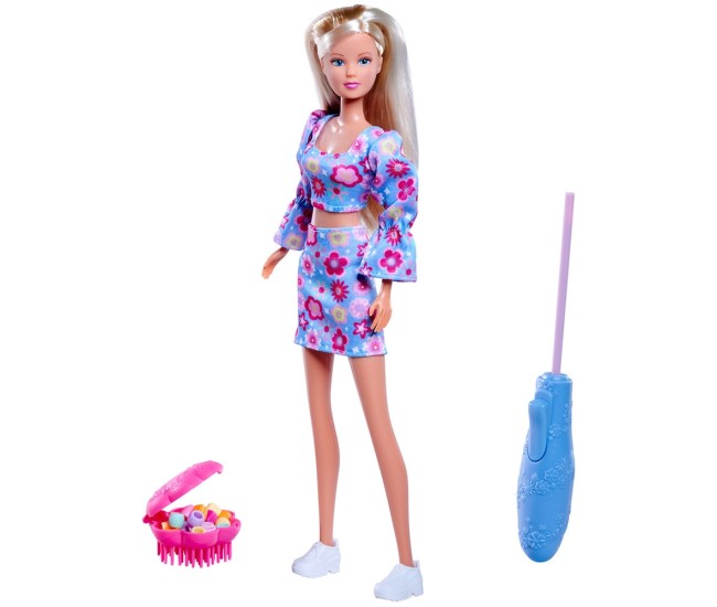 Papusa Simba Steffi Love Hair Beads 29 cm cu accesorii