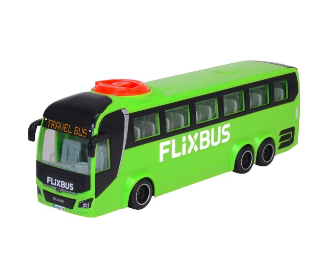 Autobuz Dickie Toys MAN Lion's Coach 26,5 cm Flixbus verde Autobuz Dickie Toys MAN Lion's Coach 26,5 cm Flixbus verde