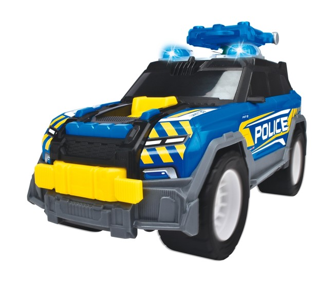Masina de politie Dickie Toys Police SUV 30 cm cu lumini si sunete Masina de politie Dickie Toys Police SUV 30 cm cu lumini si sunete