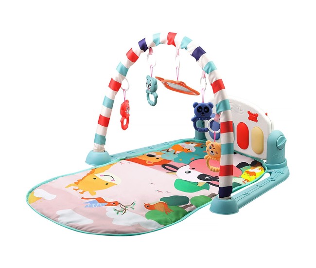 Covoras de joaca muzical Chipolino Happy animals