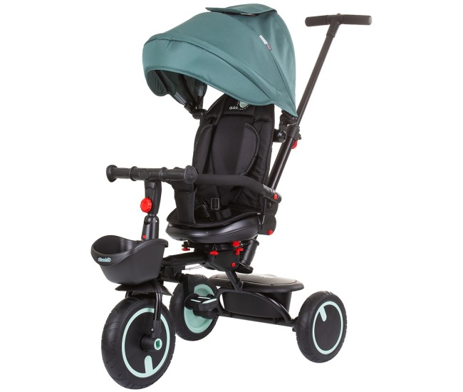 Tricicleta pliabila Chipolino Quick Fold cu sezut reversibil aloe