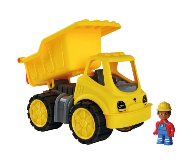 Camion basculant Big Power Worker cu figurina Camion basculant Big Power Worker cu figurina