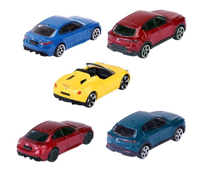 Set Majorette Alfa Romeo cu 5 masinute Set Majorette Alfa Romeo cu 5 masinute
