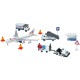 Set de joaca aeroport Dickie Toys Airport Playset cu 13 piese Set de joaca aeroport Dickie Toys Airport Playset cu 13 piese