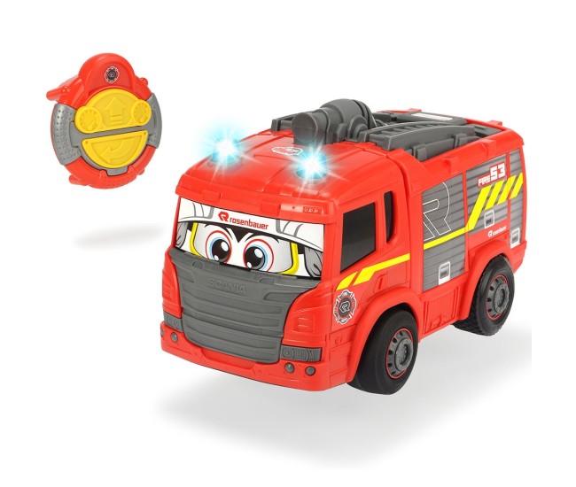 Masina de pompieri Dickie Toys Happy Fire Truck cu telecomanda