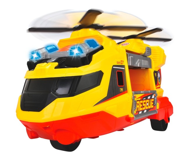 Elicopter Dickie Toys Helicopter 30 cm cu lumini si sunete Elicopter Dickie Toys Helicopter 30 cm cu lumini si sunete