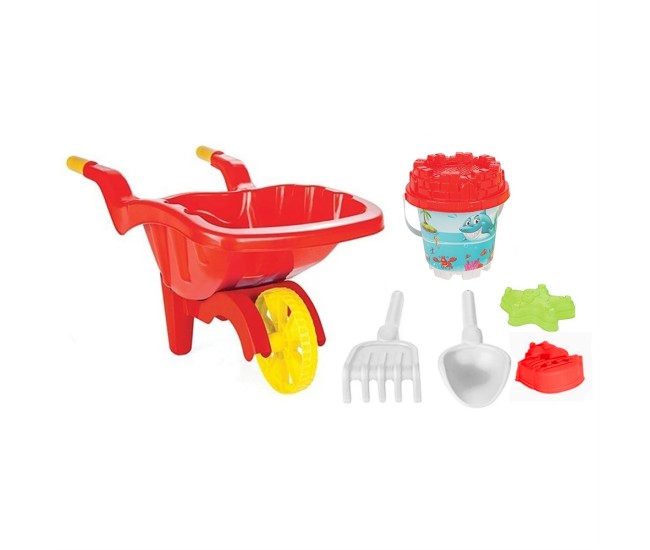 Set jucarii nisip Pilsan Roaba Jumbo cu accesorii