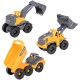 Set Dickie Toys Construction Set cu 3 vehicule 16 cm Set Dickie Toys Construction Set cu 3 vehicule 16 cm