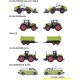 Set Majorette Claas Farm cu 5 vehicule Set Majorette Claas Farm cu 5 vehicule