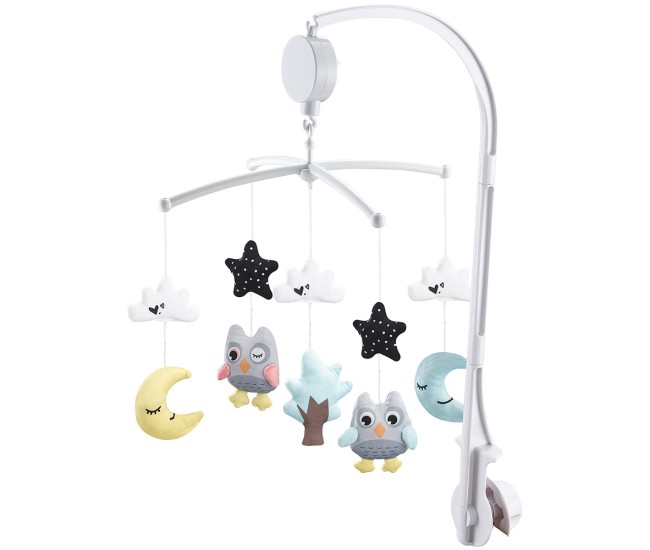 Carusel muzical pentru patut Chipolino Owls