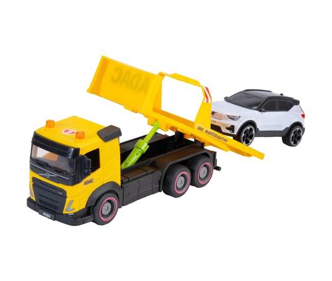 Masina de tractare Dickie Toys ADAC Tow Truck 22 cm galben