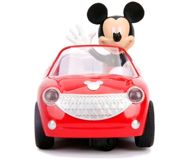 Masina Jada Toys RC Mickey Roadster 1:24 19 cm cu telecomanda Masina Jada Toys RC Mickey Roadster 1:24 19 cm cu telecomanda