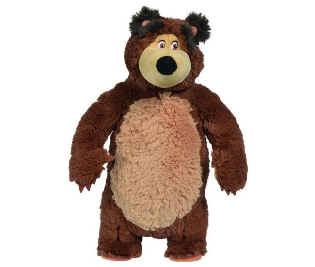 Jucarie de plus Simba Masha and the Bear, Bean Bag Bear 40 cm Jucarie de plus Simba Masha and the Bear, Bean Bag Bear 40 cm