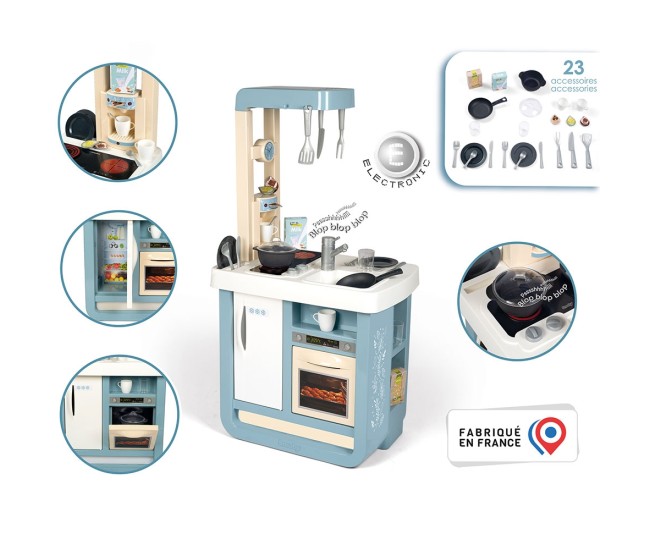 Bucatarie Smoby Bon Appetit albastru