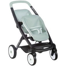 Carucior pentru papusi Smoby Maxi Cosi Twin albastru Carucior pentru papusi Smoby Maxi Cosi Twin albastru