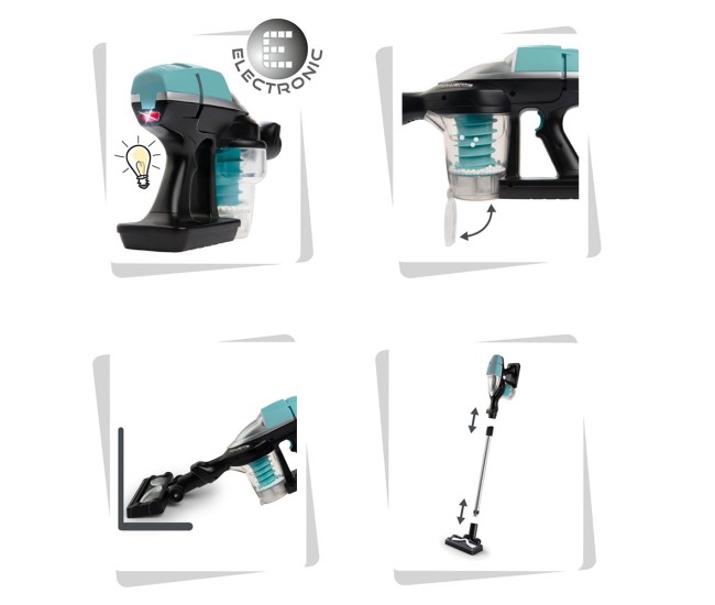 Jucarie Smoby Aspirator Rowenta Air Force negru