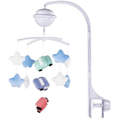 Carusel muzical pentru patut cu proiector Chipolino Cars Carusel muzical pentru patut cu proiector Chipolino Cars