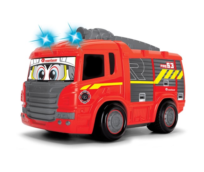Masina de pompieri Dickie Toys Happy Fire Truck cu telecomanda