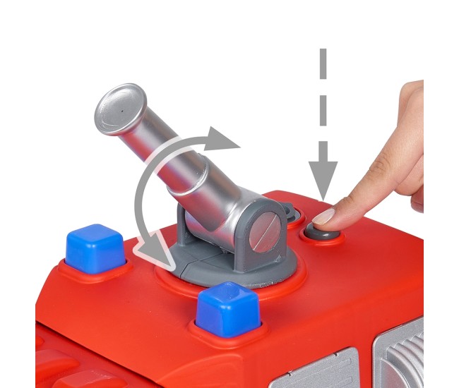 Masina de pompieri Big Power Worker Fire Fighter Car Masina de pompieri Big Power Worker Fire Fighter Car