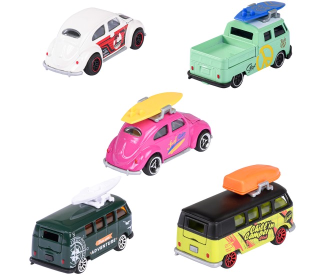 Set Majorette Volkswagen cu 5 masinute