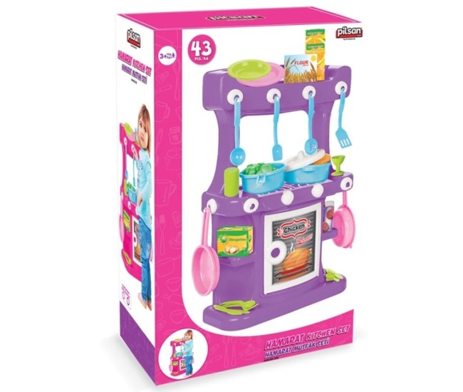 Bucatarie Pilsan Hamarat Kitchen Set purple Bucatarie Pilsan Hamarat Kitchen Set purple