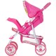 Carucior pentru papusi Chipolino Dolly multicolor Carucior pentru papusi Chipolino Dolly multicolor